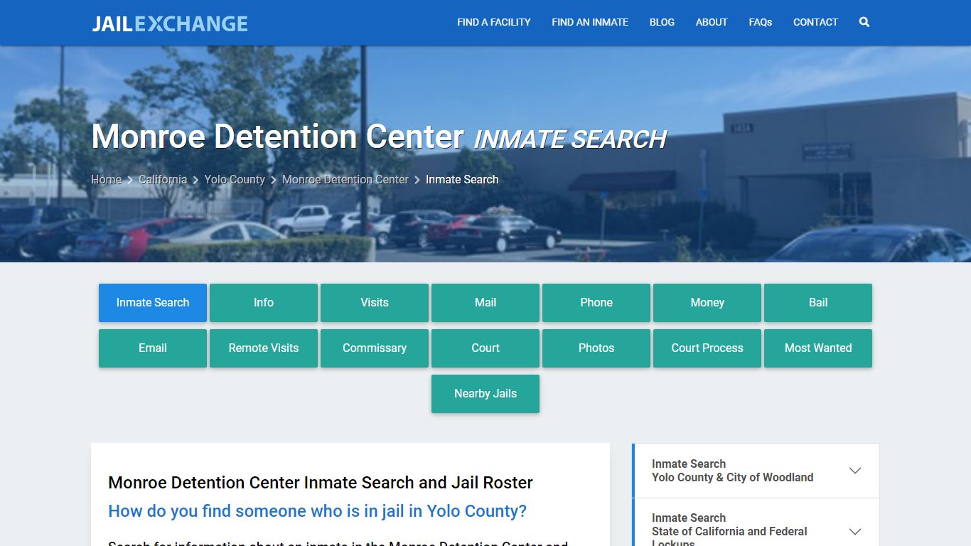 Monroe Detention Center Inmate Search - Jail Exchange
